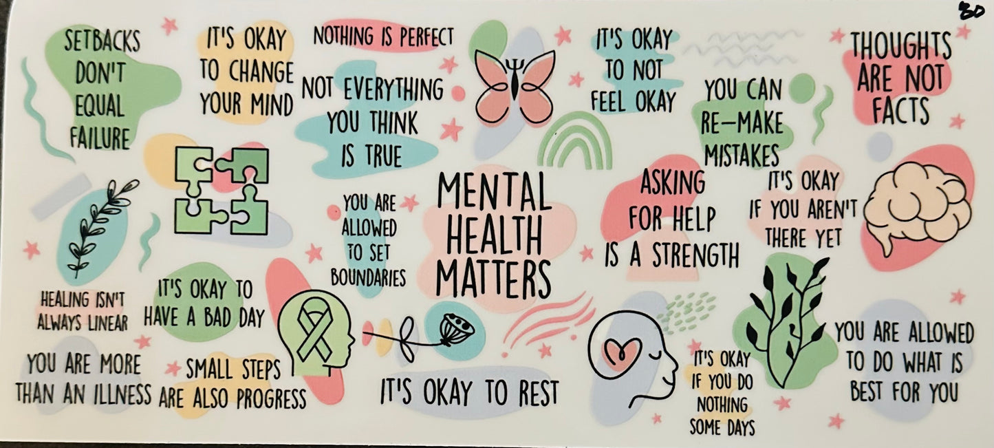 Mental Health decal