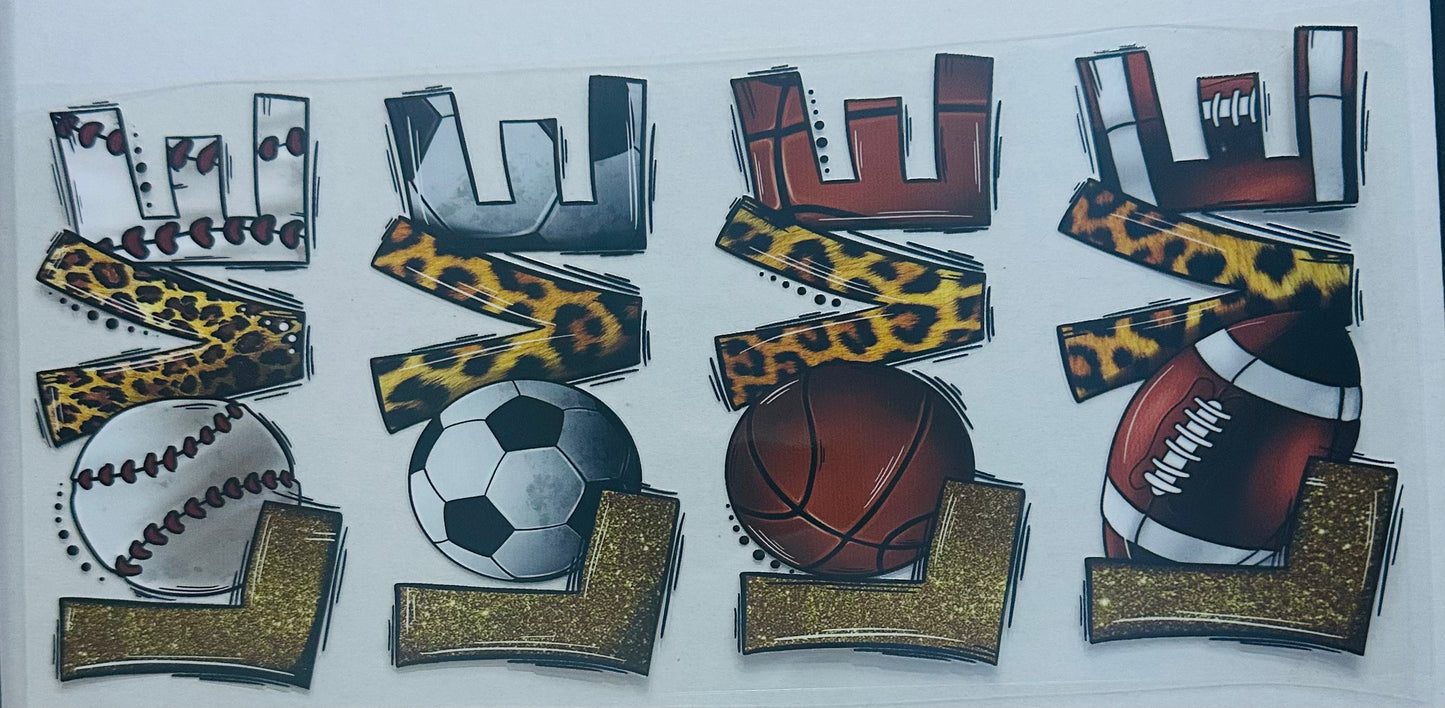 Sport decal
