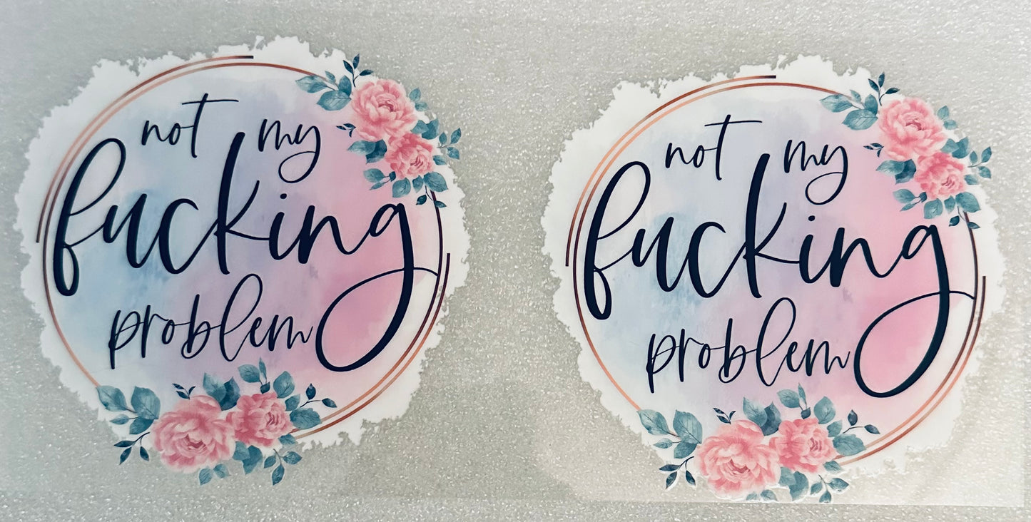 “Bad word” decal