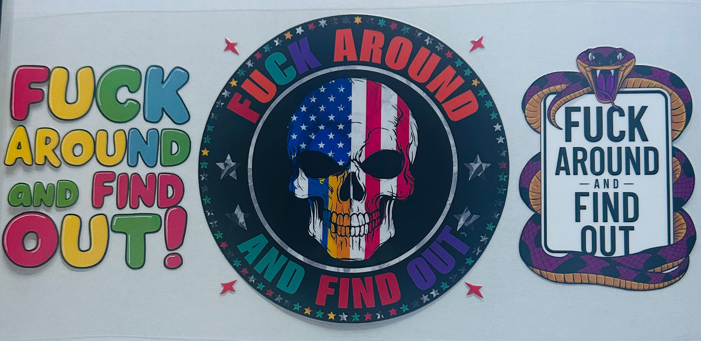“Bad words” decal