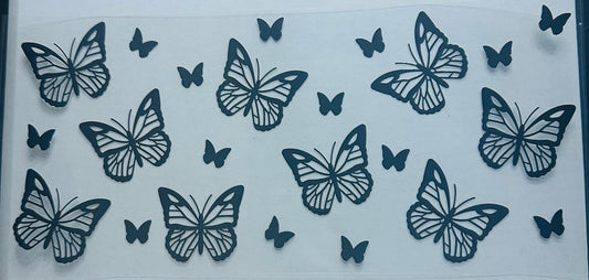 Butterfly decal