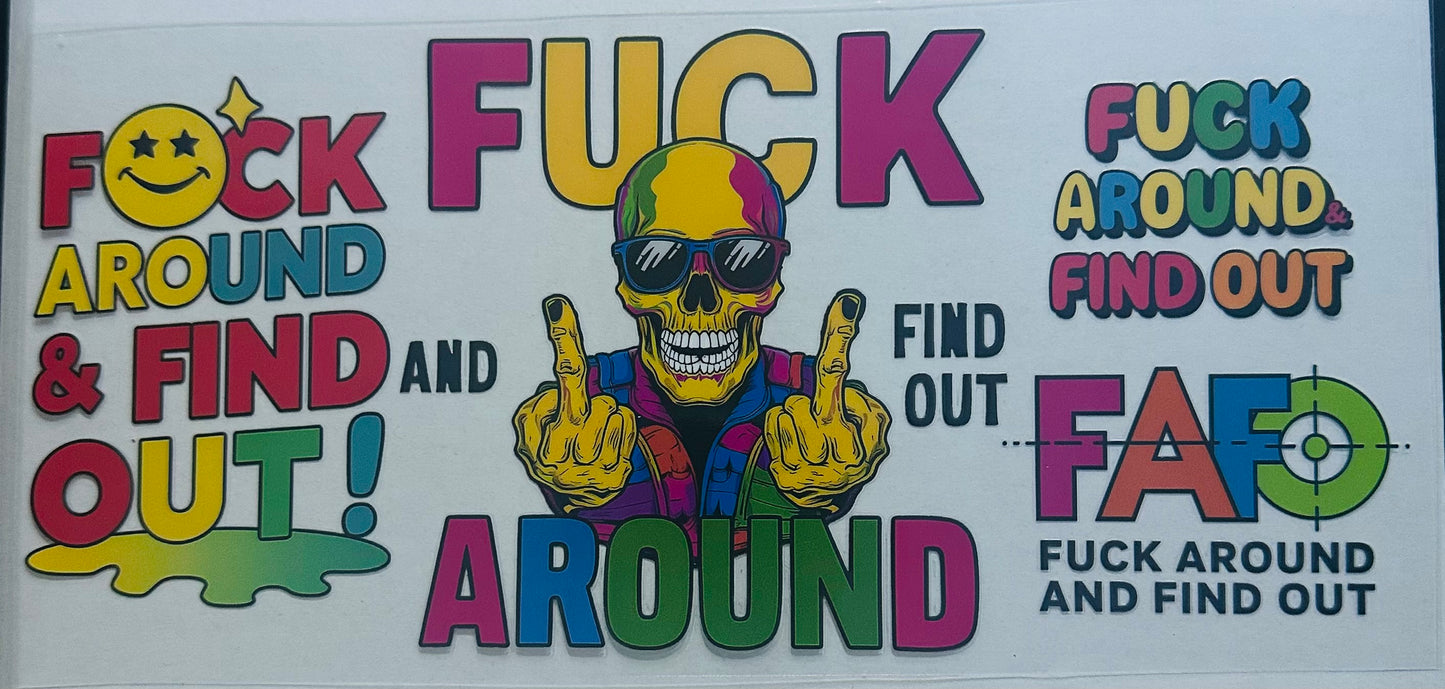 “Bad words” decal
