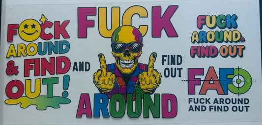 “Bad words” decal