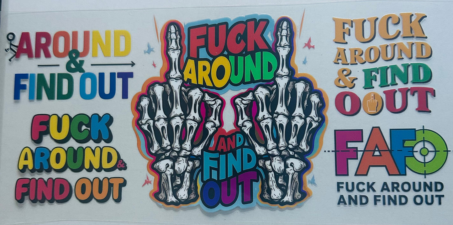 “Bad words” decal
