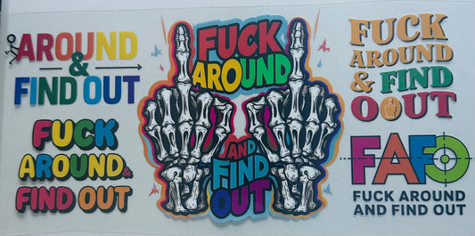 “Bad words” decal