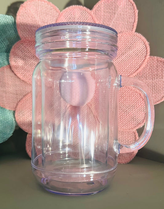 20oz acrylic cup with handle